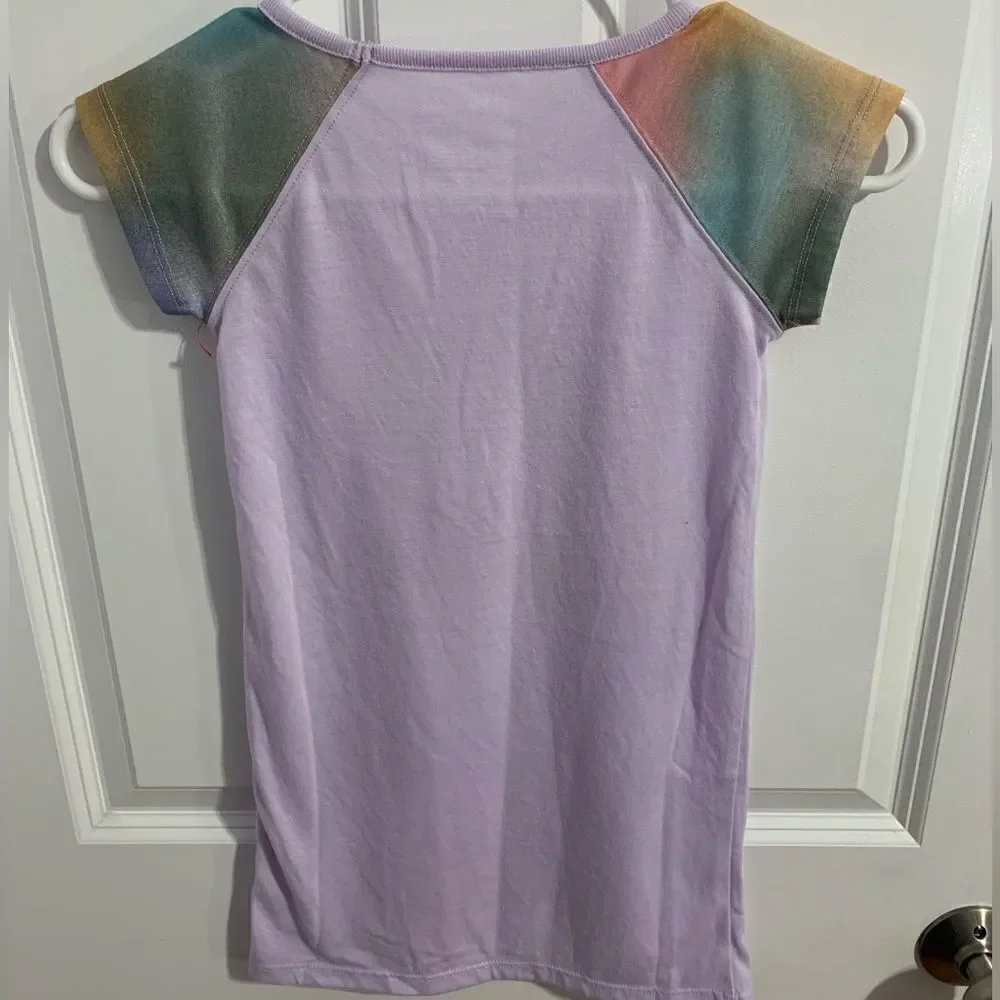 Cat & Jack size 5 lilac nightgown tie dye